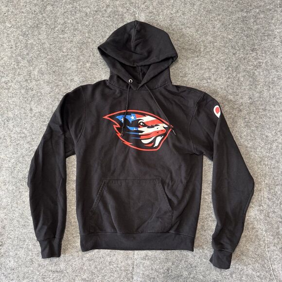 Oregon State University Hoodie Mens Small Black Orange Beavers Sweatshirt Sport - Picture 2 of 7